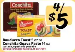 Fresco y Más Bauducco Toast or Conchita Guava Paste offer