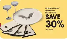 Fred Meyer Holiday Home Halloween Dinnerware offer