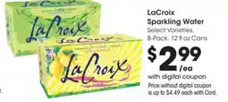 Fry's LaCroix Sparkling Water offer