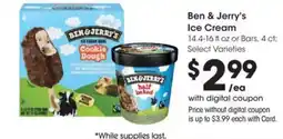 Fry's Ben & Jerry's ice cream offer
