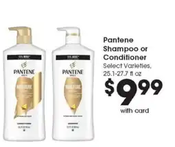 Metro Market Pantene Shampoo or Conditioner offer