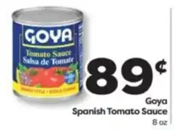 Weis Markets Goya Spanish Tomato Sauce offer