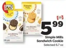 Weis Markets Simple Mills Sandwich Cookie offer