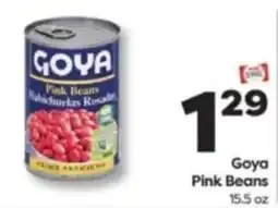 Weis Markets Goya pink beans offer