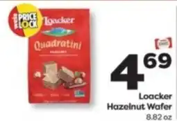 Weis Markets Loacker Hazelnut Wafer offer