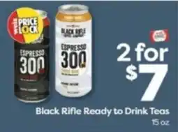 Weis Markets Black Rifle Ready to Drink Teas offer