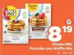 Weis Markets Simple Mills Pancake and Waffle Mix offer