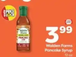 Weis Markets Walden Farms Pancake Syrup offer