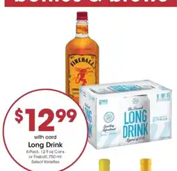 Metro Market Long Drink offer