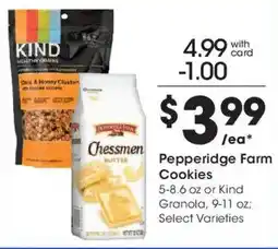 Fry's Pepperidge Farm Cookies offer