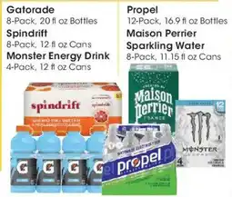 Fry's Gatorade, Spindrift , Monster Energy offer