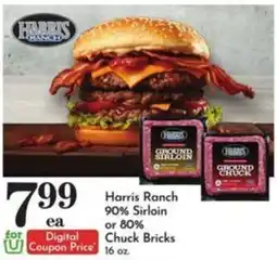 Pavilions Harris Ranch Ground Sirloin or Ground Chuck offer