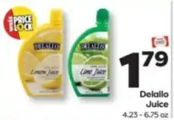 Weis Markets Delallo Juice offer