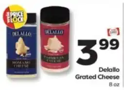 Weis Markets Delallo Grated Cheese offer