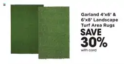 Fred Meyer Garland landscape turf area rugs offer