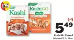 Weis Markets Kashi Go Cereal offer