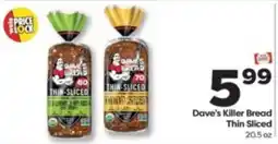 Weis Markets Dave's Killer Bread Thin Sliced offer