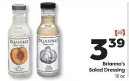 Weis Markets Brianna's Salad Dressing offer