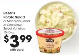Fry's Reser's potato salad offer
