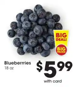 Fry's Blueberries offer