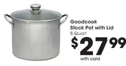 Fry's Goodcook stock pot with lid offer