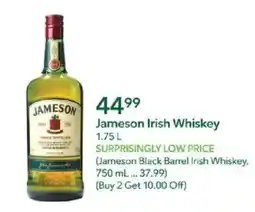 Publix Jameson Irish Whiskey offer