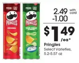 Metro Market Pringles Select Varieties offer