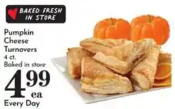 Pavilions Pumpkin Cheese Turnovers offer