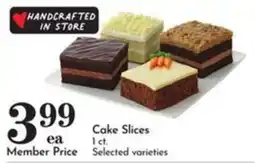 Pavilions Cake Slices offer