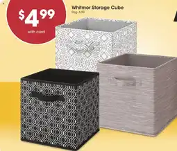 Fry's Whitmor storage cube offer