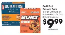 Fry's Clif Builders Protein Bars offer