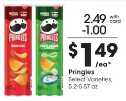 Fry's Pringles Select Varieties offer