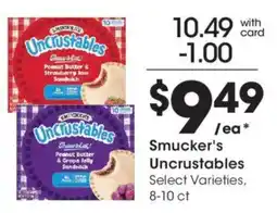 Fry's Smucker's Uncrustables offer