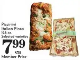 Pavilions Piccinini Italian Pinsa offer