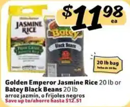 Fresco y Más Golden Emperor Jasmine Rice or Batey Black Beans offer