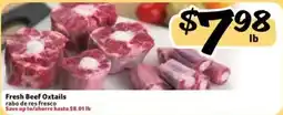 Fresco y Más Fresh Beef Oxtails offer