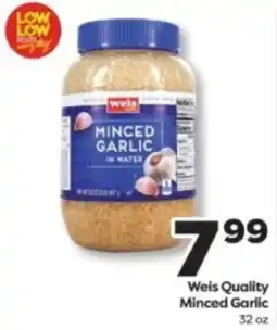 Weis Markets Weis Quality Minced Garlic offer