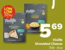 Weis Markets Violife Shredded Cheese offer