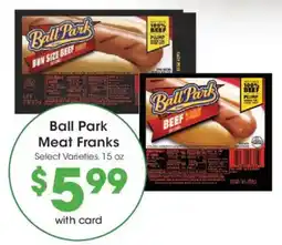 Fry's Ball Park Meat Franks offer