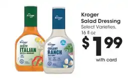 Fry's Kroger salad dressing offer