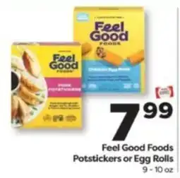 Weis Markets Feel Good Foods Potstickers or Egg Rolls offer