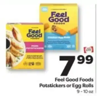 Feel Good Foods Potstickers or Egg Rolls