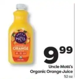 Weis Markets Uncle Matt's Organic Orange Juice offer