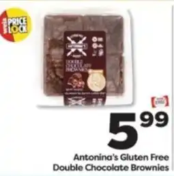 Weis Markets Antonina's Gluten Free Double Chocolate Brownies offer