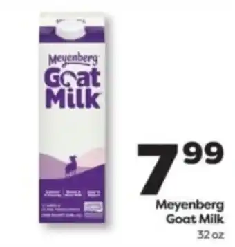 Weis Markets Meyenberg Goat Milk offer