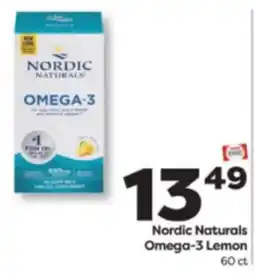 Weis Markets Nordic Naturals Omega-3 offer