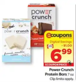 Weis Markets Power Crunch Protein Bars offer