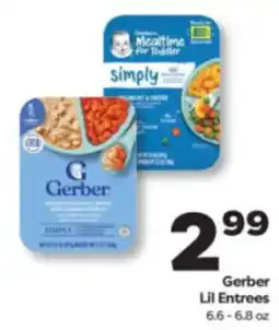 Weis Markets Gerber Lil Entrees offer