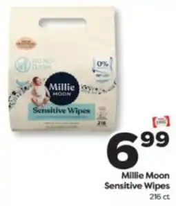 Weis Markets Millie Moon Sensitive Wipes offer