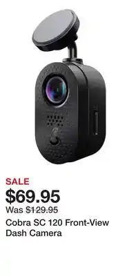 Cabela's Cobra SC 120 Front-View Dash Camera offer